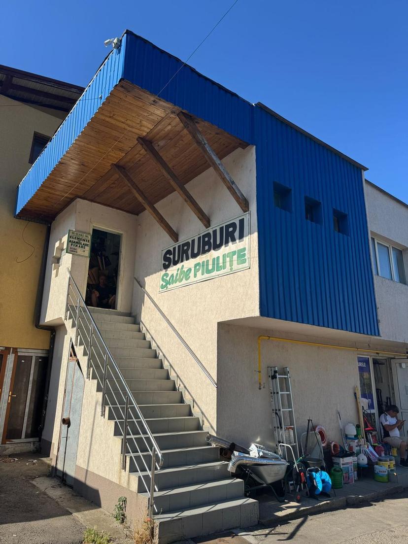 Firma magazinului Șuruburi Ulvas din Ștei